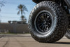 KMC KM727 Wrath 17x8.5 6x135 Satin Black Wheel 17" 0mm Rim