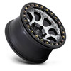 Set 4 KMC KM237 Riot Beadlock 17x9 6x135 Black Windows Black Wheels 17" 12mm