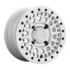 Black Rhino Powersports Parker Utv Beadlock 15x7 4x110 Silver Mirror Wheel 15"