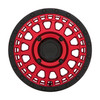 Set 4 Black Rhino Powersports Parker Utv 15x7 4x110 Red Black Wheels 15" 51mm