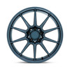 Set 4 TSW Kemora 18x9.5 5x4.5 Gloss Dark Blue Wheels 18" 38mm Rims