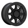 Black Rhino Powersports Webb Utv Beadlock 15x7 4x137 Matte Black Wheel 15" 51mm