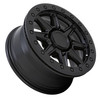 Black Rhino Powersports Webb Utv Beadlock 15x7 4x137 Matte Black Wheel 15" 51mm