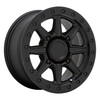 Black Rhino Powersports Webb Utv 14x7 4x156 Matte Black Wheel 14" 51mm Rim