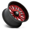 Set 4 XD XD865 Phoenix 20x9 6x135 Candy Red Milled With Black Lip Wheels 20" 0mm