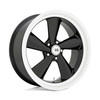 Set 4 US Mag U136 TS 22x9 5x5 Gloss Black Diamond Cut Lip Wheels 22" 15mm Rims