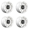 Set 4 KMC Powersports KS137 Toro S Utv 15x7 4x156 Machined Wheels 15" 10mm Rims