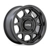 KMC Powersports KS137 Toro S Utv 15x7 4x137 Satin Black Wheel 15" 10mm Rim