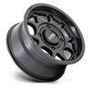 KMC Powersports KS137 Toro S Utv 15x7 4x137 Satin Black Wheel 15" 10mm Rim