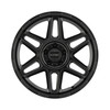 Set 4 KMC KM716 Nomad 17x8 5x4.25 Satin Black Wheels 17" 38mm Rims