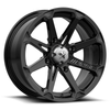 Set 4 MSA Offroad M12 Diesel 22x7 4x156 Gloss Black Wheels 22" 10mm Rims