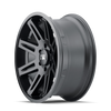 20" Ion 142 20x9 Matte Black 5x5.5 Wheel 0mm Rim