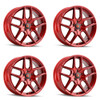 Set 4 18" Touren Tr79 18x8 CRimsson Candy Red 5x120 Wheels 35mm Rims Set 4 18" Touren Tr79 18x8 CRimsson Candy Red 5x120 Wheels 35mm Rims