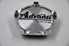 Adavnti Racing Chrome & Machined w/ Black Logo Wheel Center Cap Hub Cap PCJ02-A(MACH) 2.75" Snap In