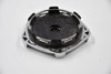 Adavnti Racing Chrome & Machined w/ Black Logo Wheel Center Cap Hub Cap PCJ02-A(MACH) 2.75" Snap In