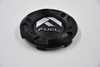 Fuel Off Road Matte Black w/ Chrome Logo & Textured Chrome Lettering Wheel Center Cap Hub Cap M-477(MB) 4.25" Snap On