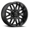 20" Ultra 203SB Hunter 20x9 5x5.5 Satin Black Satin Clear-Coat Wheel -12mm Rim