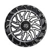 20" TIS 544MB Gloss Black Machined Face 20x10 Wheel 8x6.5 -25mm Lifted Truck Rim