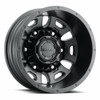 16" Ultra 003SB Hunter Dually 16x6 6x205 Gloss Black Clear Coat Wheel -130.5mm