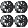 Set 4 16" Ultra 195SB Crusher  16x8 Wheels 6x5.50 +10mm