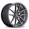 Set 4 18" Konig 37O Oversteer  18x8 Wheels 5x108 +45mm