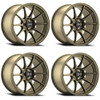 Set 4 16" Konig 57BZ Dekagram  16x8 Wheels 4x100 +35mm