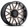 Set 4 20" Ultra 231BZ Butcher  20x9 Wheels 5x5.00 5x5.50 -12mm