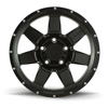 18" Mamba 586B M14 18X9 6x135 Matte Black Wheel 25mm For Ford Lincoln Truck Suv