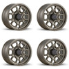 Set 4 18" Mamba 591BZ M19  18x9 Wheels 6x5.50 -12mm