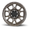 17" Mamba 591BZ M19 17x9 6x5.5 Bronze Wheel -12mm For Chevy GMC Cadillac Rim