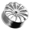 Set 4 17" Motiv 436C  17x7.5 Wheels 5x108 5x4.50 +42mm