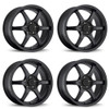 Set 4 18" Konig 30B Backbone  18x8 Wheels 5x4.50 +45mm