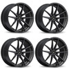 Set 4 20" Konig 37B Oversteer 20x8.5 Wheels 5x120 35mm Rims 37B-OS80520355