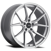 18" Advanti Racing 80S Hybris 18x8 5x108 45mm Wheel Silver Machined Rim
