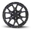 Set 4 17" Mamba 591B M19  17x9 Wheels 6x5.50 -12mm