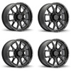 Set 4 18" Mamba 591B M19  18x9 Wheels 6x5.50 -12mm