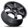 17" Focal 421B X 17x7.5 5x100 5x4.5 Satin Black Satin Clear Coat Wheel 48mm Rim