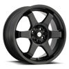 16" Focal 421B X 16x7 4x100/4.5 Satin Black Satin Clear Coat Wheel 42mm Rim