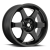 Set 4 16" Focal 421B X Satin Black 16x7 Wheels 4x100 4x4.5 42mm Rims