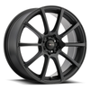 16" Focal 448SB F-20 16x7 4x100 4x108 Satin Black Satin Clear-Coat Wheel 40mm