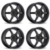 Set 4 16" Konig 30B Backbone 16x7 Wheels 4x100 40mm Rims 30B-BC67100405
