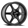 17" Konig 106B Hexaform 17x8 5x114.3 Matte Black Wheel 38mm Rim