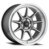 17" Konig 105M Countergram 17x8 5x100 Hyper Chrome Machined Lip Wheel 40mm Rim