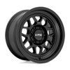 Set 4 KMC KM725 Terra 17x8.5 6x135 Satin Black Wheels 17" 0mm Rims