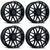 Set 4 20" Ultra 231SB Butcher  20x10 Wheels 8x180 -25mm