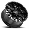 20" Ultra 203BM Hunter 20x9 8x6.5 Gloss Black CNC Milled Accents Wheel 18mm Rim