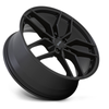 Set 4 Petrol P5C 18x8 5x115 Matte Black Wheels 18" 40mm Rims
