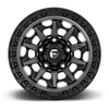 Set 4 18" Fuel  D716 Covert 18x9 5x5 -12mm Wheels Gunmetal Black Bead Ring Rims