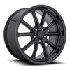 US Mag 1PC U123 Rambler 22x9 5x5.0 Gloss Black Matte Black Wheel 22" 1mm Rim