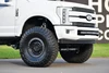 Set 4 20" Black Rhino Abrams 20x9.5 8x170 -18mm Gun Black Machined Tint Wheels